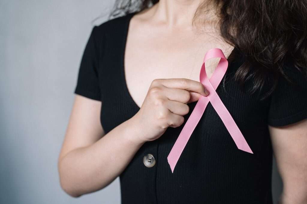 an image showing breast cancer 