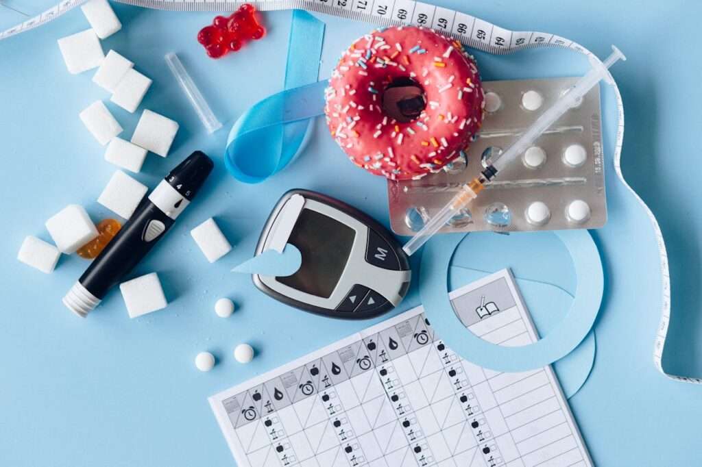 an image showing moody diabetes