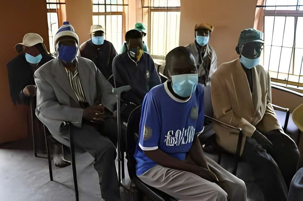 an old people's home in Zimbabwe at 
Melfort Old People's Home