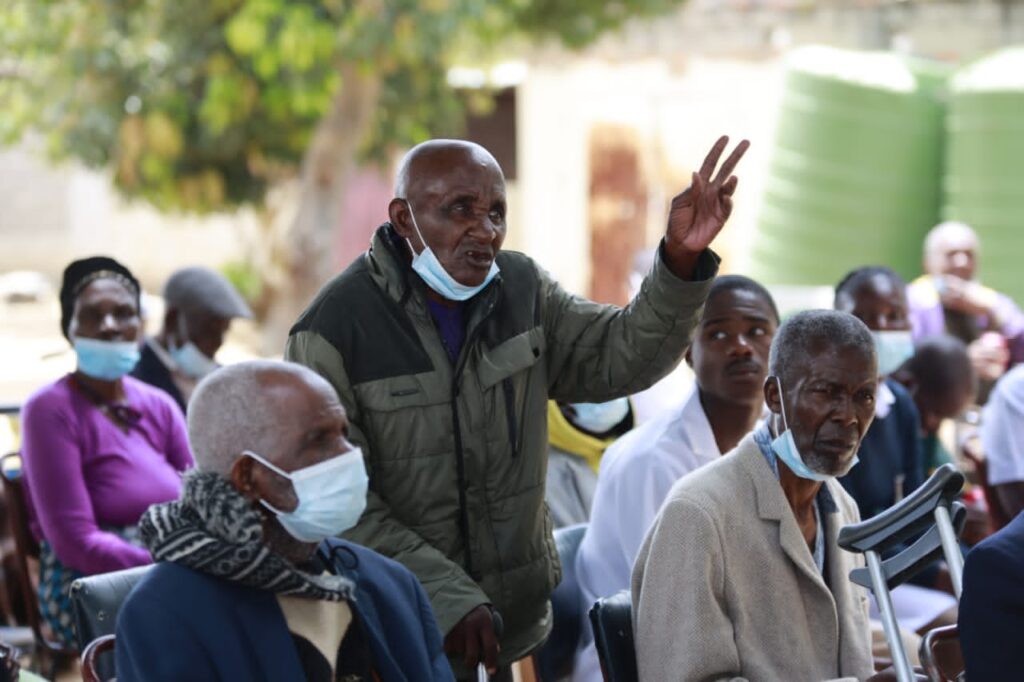 bumhudzo old people's home residents