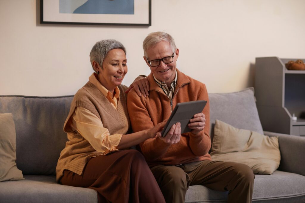 a couple living in of the retirement homes in Johannesburg 